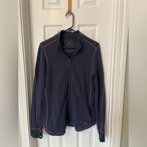 Tommy Bahama Full Zip Sweatshirt Jacket with Thumbholes